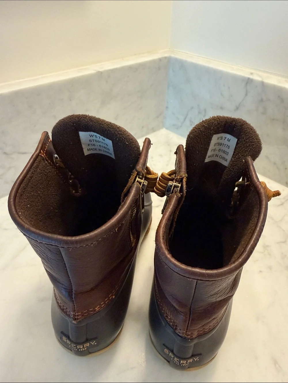Sperry Women’s Duck Boots, Size 7 M